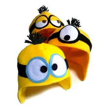 Fantasia Gorro Touca Chapéu Minions Tamanhos P, M, G, Gg