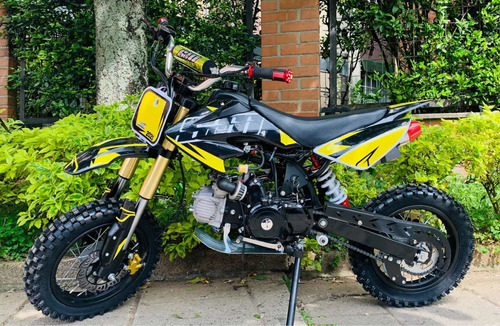 Moto Cross 110cc Nueva Srm A Gasolina Para Niños