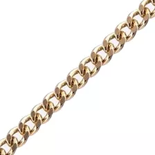 Cadena De Oro 18k Groumet 2,9 Gr 45cm Hilo 0,35