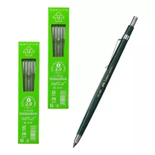 Set Faber Castell Portaminas 2 Mm Tk-4600 + Minas