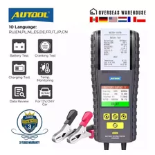 Autool Bt860 - Probador De Baterías 12v Y 24v Con Impresora 