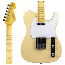 Guitarra Telecaster Phx Tl-2 Vintage Creme Material Do Diapasão Maple Orientação Da Mão Destro