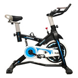 Bicicleta Fija Expert Gym002010 Para Spinning Color Negro Y Azul