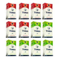 Vino Toro Tetra 6 Tinto + 6 Blanco X 1 Litro Combo