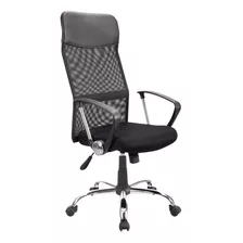 Silla De Escritorio Ads Everest Cb Gamer Ergonómica Negra Con Tapizado De Mesh