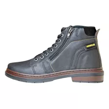 Bota Coturno Masculina Com Zíper Caterpillar 0860