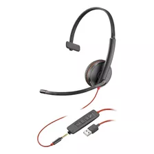 Auriculares Plantronics Blackwire 3215 C3215 Usb Mono Con Ru