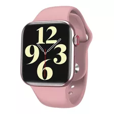 Smartwatch Wearpai Hw16 1.72 Caixa 44mm De Liga De Zinco Rosa, Pulseira Rosa