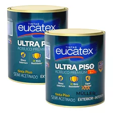 2 Tinta Ultra Piso E Calçada 900ml - Eucatex