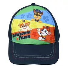 Gorra De Béisbol Paw Patrol Pawsome Team Para Niños Pequeños