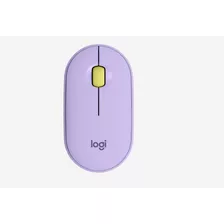 Mouse Logitech Óptico Pebble M350, Inalámbrico, Lavanda