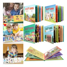 Montessori Book Toys Atividade Educativa Do Livro Silencioso
