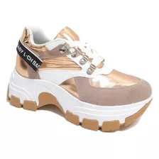 Zapatillas Sneakers Mujer Plataforma Luna Chiara Moda