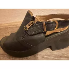 Sandalias Cuero Natural Talle 35 Marca: Marcel. ¡impecables!