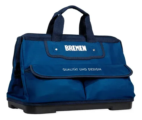 Bolso Porta Herramientas Bremen Cerrado 18 Base Plastic 8663 Azul