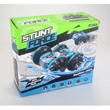 Carrito Control Remoto Anfibio Stunt Recargable 360 Grados