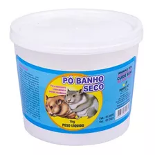 Pó Banho Seco Para Hamster Chinchilas Roedores 1kg Mundo Pet