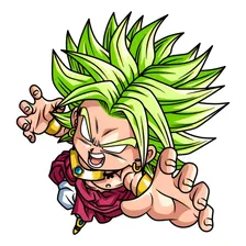 Sticker Para Carro Nuevo Vinil 16 Cm Broly Dragon Ball