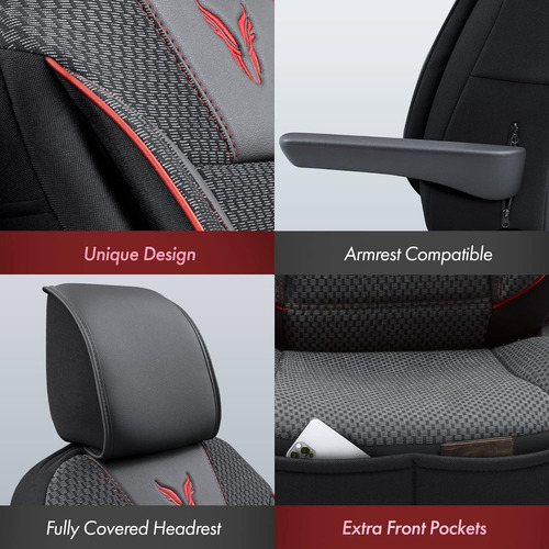 Otom - Fundas De Asiento De Automvil Para Asientos Delanter Foto 4