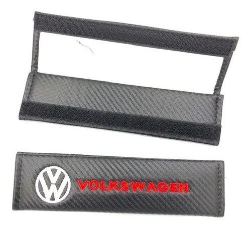 Funda Fibra Carbono Para Cinturn De Seguridad Vw Foto 5