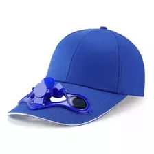 Gorra Ventilador Solar Deportivo Toda Ocasión Azul Mz63