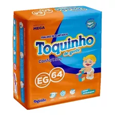 Fralda Toquinho Confort Mega Eg C/64 De 12 Á 14,5kg