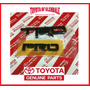 2014-2021 Toyota Tundra Raised Black Tailgate Emblems Le Ttg