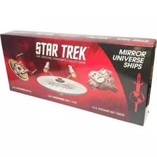 Nave Star Trek Jornada Estrelas Box 3 Iss Enterprise Defiant