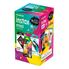 Kit Filme Instax Mini Colors 30 Fotos Fujifilm Link 9 11 12 Cor Colorido