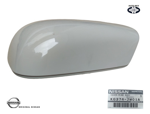 Cubierta Espejo Izquierda Original Nissan Rogue 2008-2015 Foto 2