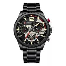 Reloj De Lujo Para Hombre Elegante Curren 8395 