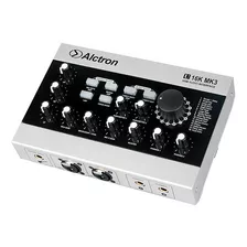 Interface De Áudio Alctron U16k Mk3 C/ Usb Efeitos Sj Cor Cinza Voltagem 110v/220v