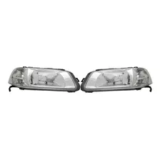 Juego Par Faros Frontal Vw Saveiro G3 2003 2004 2005 Sd