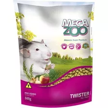 Megazoo Extrusada Hamster Twister Roedores 500g