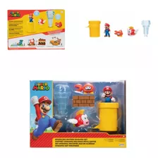 Set De Figuras Mario Bros Level Original 