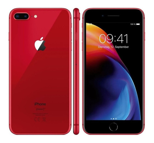 iPhone 8 Plus - Vermelho - Out Of Box - 12x Sem Jurs