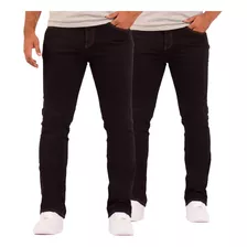 Kit 2 Calças Jeans Tassa Corte Reto Masculina Promoção