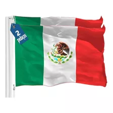 Bandera De México Bandera Mexicana 2 Tela,90x150 Cm Calidad 