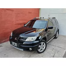 Mitsubishi Outlander 2008 2.4 Gls At Ab Lat Cu Cortina