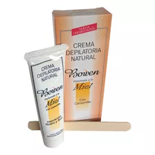 Crema Depilatoria Bowen Miel Para Rostro 30 ml 30 g