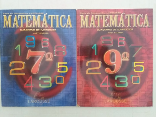 Matemática Cuaderno Ejercicios 7mo 9no Audy Salcedo Larousse