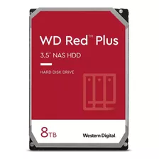 Hd Nas Wd 8tb Red Plus Sata 5640rpm 256mb 3,5 - Wd80efpx