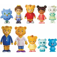 Daniel Tigers Neighborhood - Daniel E Seus Amigos 10 Peças