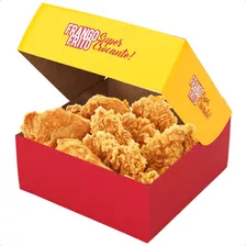 Embalagem Delivery Frango Frito 18x18 G 1kg - 50un