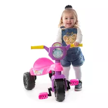 Triciclo Infantil Motoca Com Pedal De Passeio Unicornio