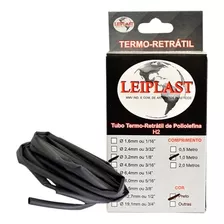 Termo Retratil Tubo Espaguete Termo Retrátil 3,2mm 1/8 - 1m