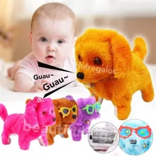 Perrito Que Ladra Camina Con Luz Sonido Ideal Regalo Niños 