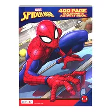 Spiderman - Libro Para Colorear De 400 Paginas