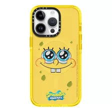 Magsafe Case iPhone 15 Pro Bob Esponja Amarillo