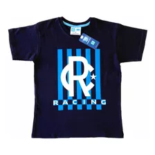 Nueva Remera Racing Club Niño Juvenil Producto Oficial